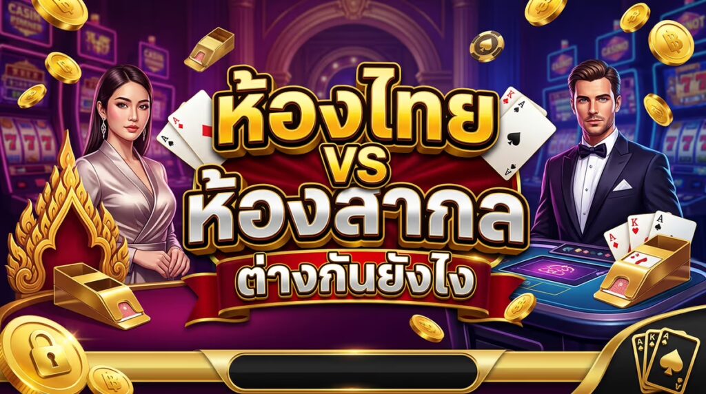 เล่นบาคาร่าห้องไทยกับห้องสากลต่างกันยังไง? ผมลองแล้วบอกได้